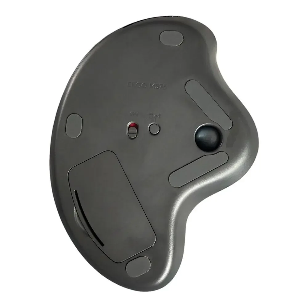 Logitech ERGO M575 Wireless Trackball Mouse Black W/ USB Receiver Bluetooth